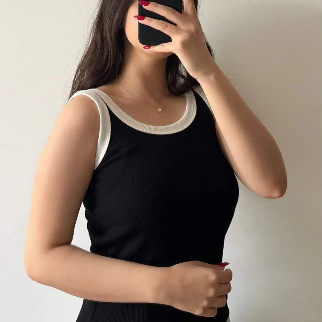 تاپ یقه گرد فریسایز